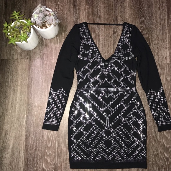 Bebe • Sparkle Dress • Extra Small - Picture 1 of 4
